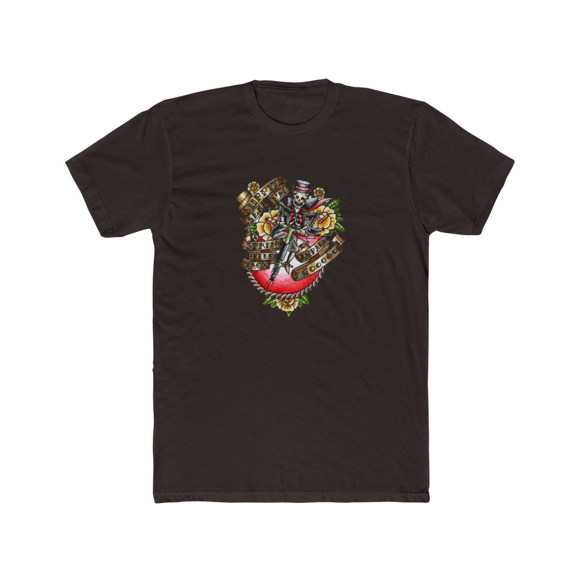 Spring heeled Jack T Shirt - alternate angle 2, merchandise