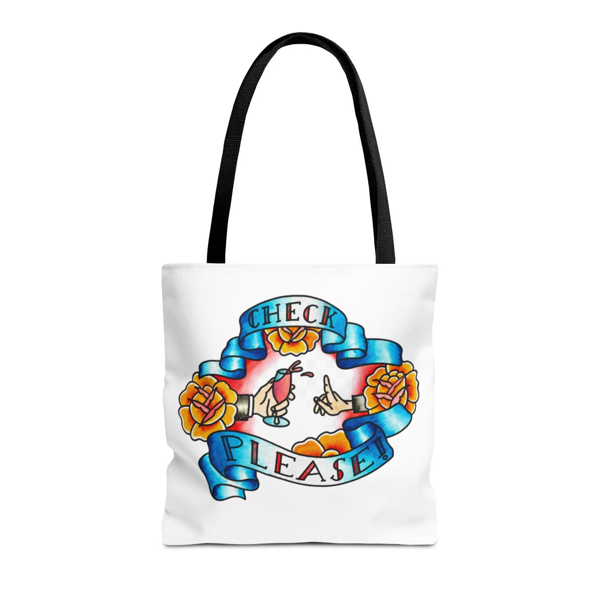 check please last podcast tattoo art T-Shirts - alternate angle 3, merchandise