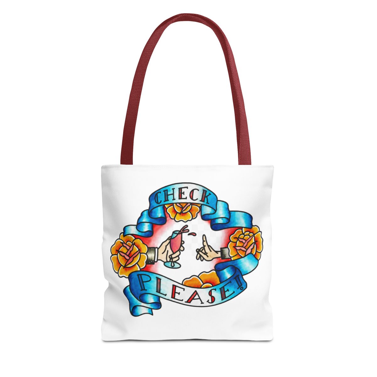 check please last podcast tattoo art T-Shirts - alternate angle 4, merchandise