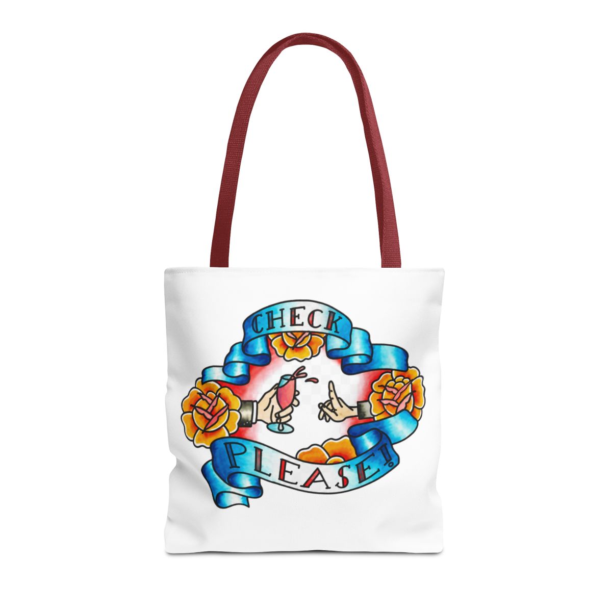check please last podcast tattoo art T-Shirts - alternate angle 5, merchandise