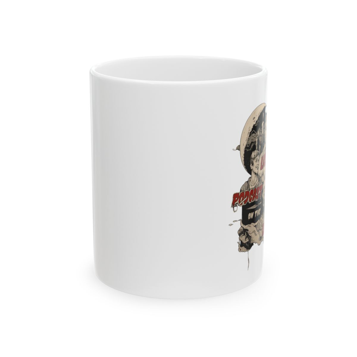 The Last Man On The Left Mug - alternate angle 1, merchandise