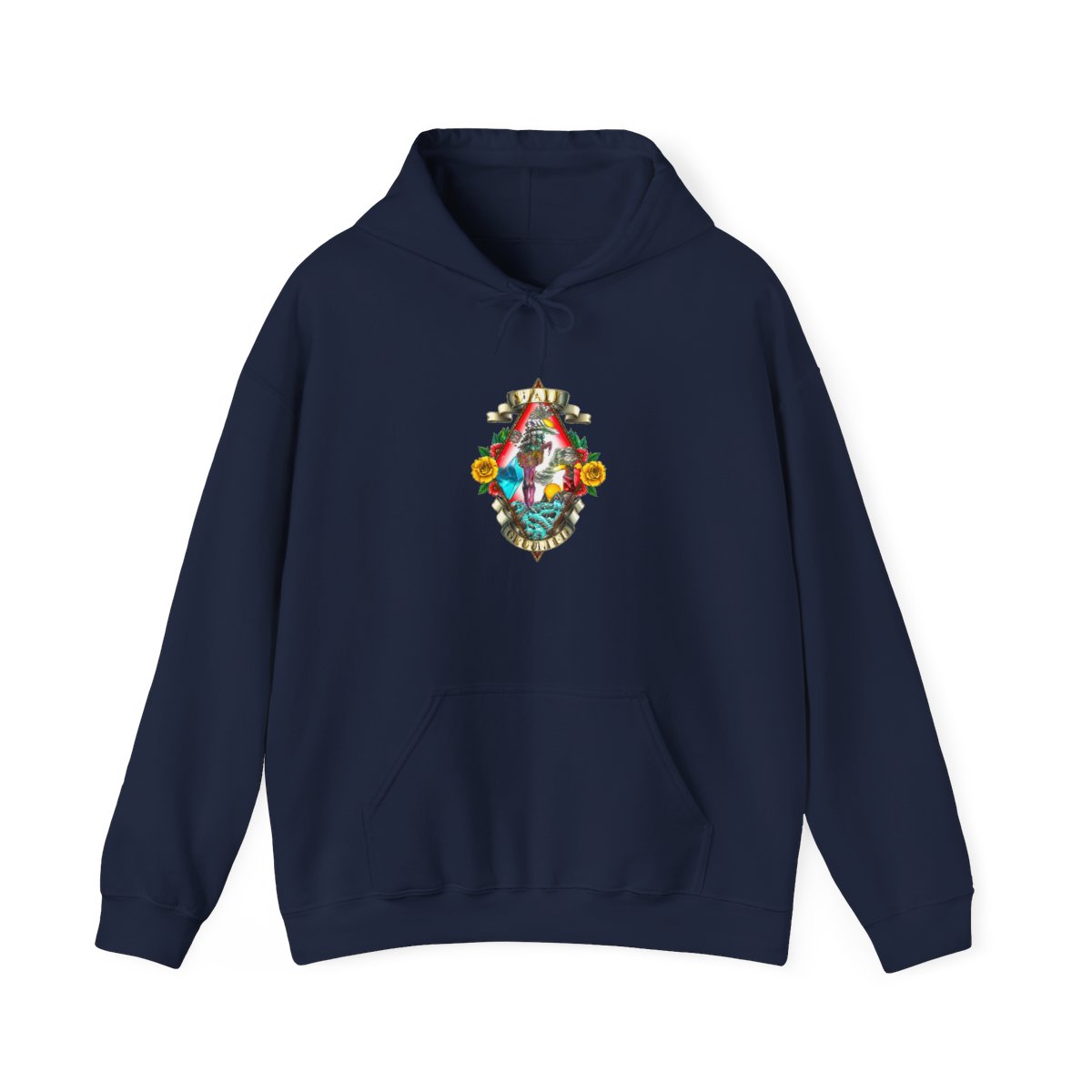 hail yourself, remake artwork Kids Hoodie - alternate angle 3, merchandise